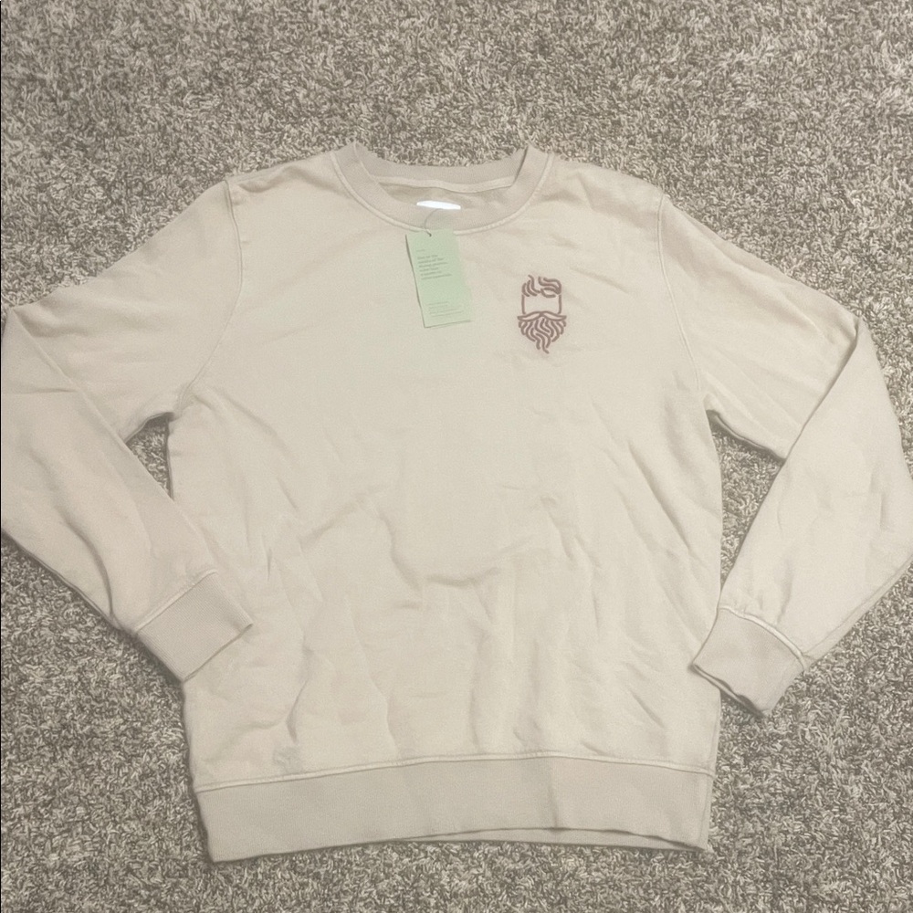 Goodfellow & Co Men's Beige Crewneck Sweater